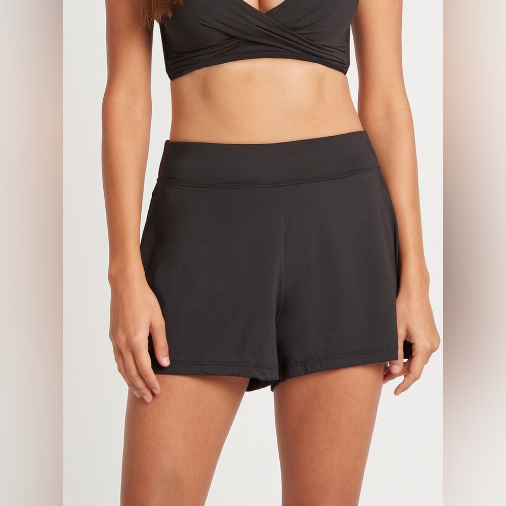 Sea Level Swim Shorts In Black Women’s Size 16 - Picture 4 of 7